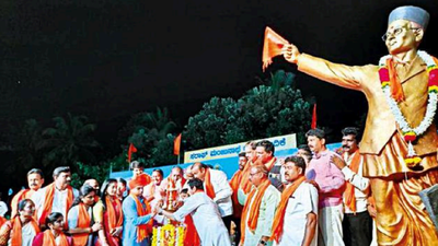 Shivamogga: Veer Savarkar's grandson graces event to remember revolutionary