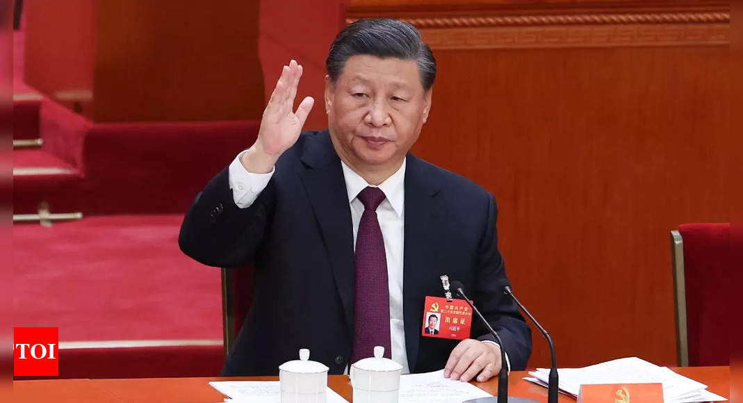 Xi Jinping set to secure historic third term in office - Times of India