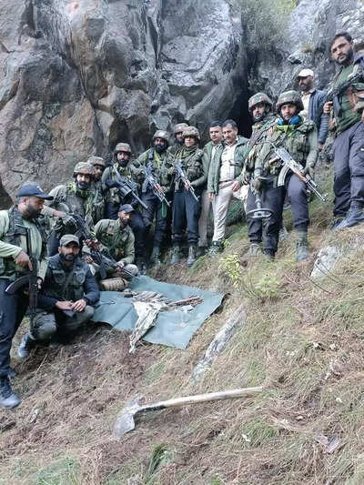 Security forces bust terrorist hideout in J&K
