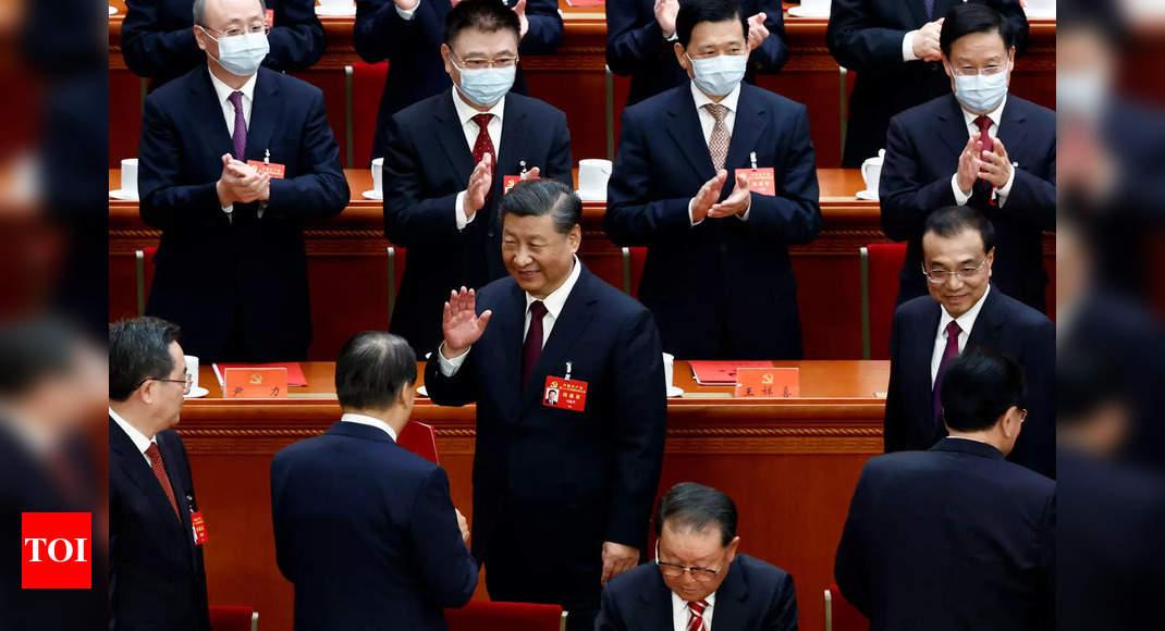 No women in Chinese Communist Party Politburo for first time in 25 years – Times of India