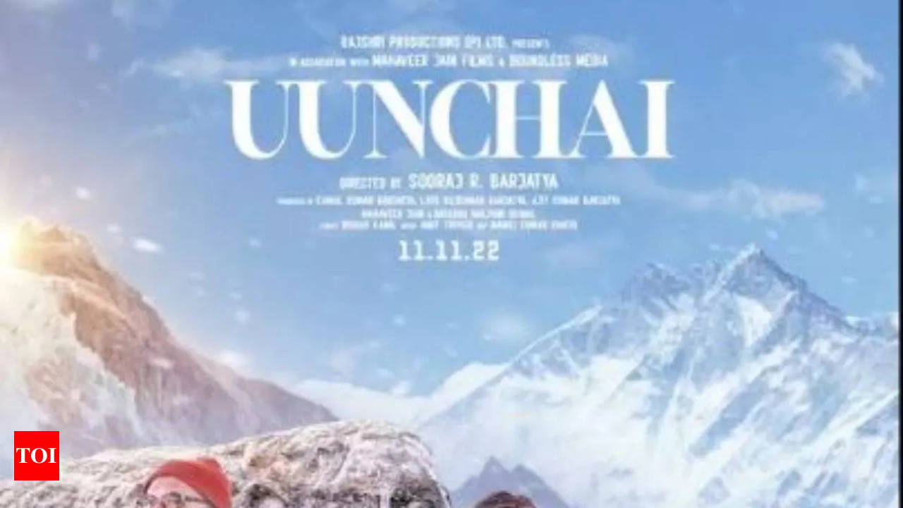 Uunchai' has been probably the most fulfilling film experience of my entire  career.