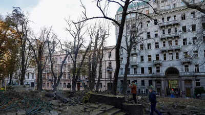Russian strikes cause blackouts in much of Ukraine, more flee Kherson