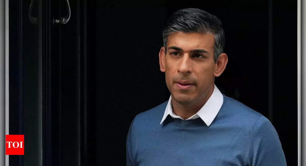 Rishi Sunak: I am standing to be British prime minister – Times of India