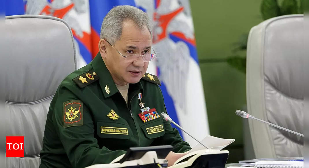 Russia’s Sergei Shoigu says Ukraine could use ‘dirty bomb’ in conflict – Times of India
