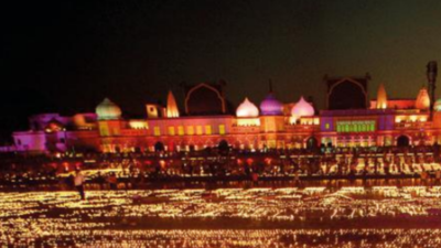 A feat to remember: 19,000 volunteers, 50,000 people make deepotsav a grand show in Ayodhya
