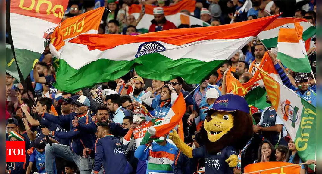 T20 World Cup India Vs Pakistan: A Flag Fest Of Joy Before Tense ...