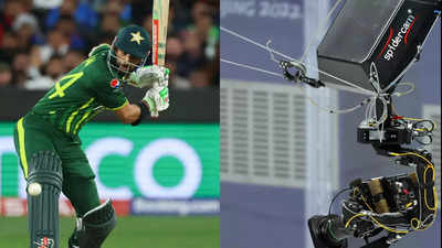 T20 World Cup, India vs Pakistan: Shan Masood's lucky escape reignites debate over spidercam use