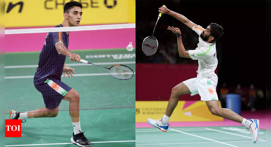 Lakshya Sen faces Kidambi Srikanth in opening round of French Open | Badminton News – Times of India