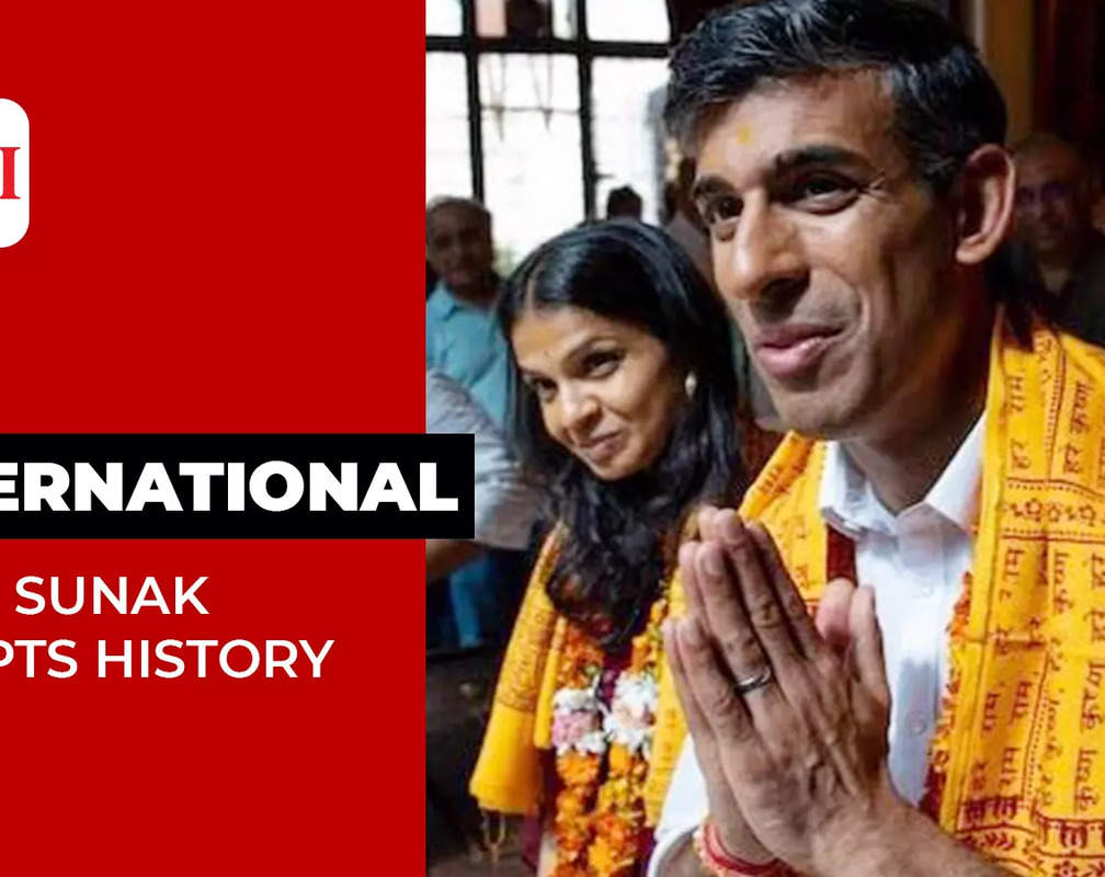 
Rishi Sunak, UK's first PM of Indian origin, is a story of many firsts
