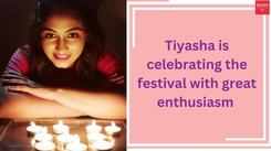 Actress Tiyasha Lepcha wishes everyone on Diwali