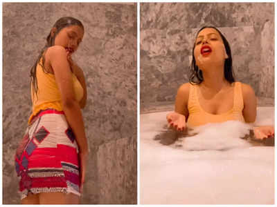Aarohi Singh's bathroom video went viral on the internet