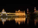 Amritsar: Golden Temple decorated with lights on the eve of the Diwali festival, in Amritsar on Sunday, Oct. 23, 2022. (Photo:Pawan sharma/IANS)