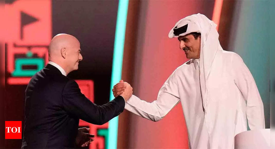 Qatar emir slams ‘unprecedented’ campaign against World Cup hosts | Football News – Times of India