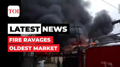 Itanagar: Over 700 stores burnt to ashes in Arunachal's oldest market