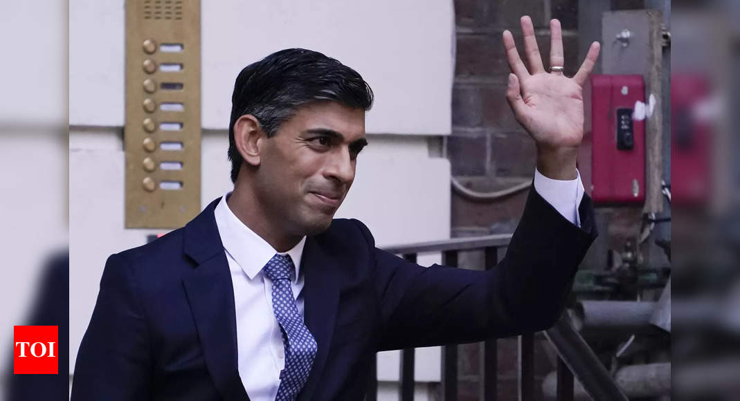 Rishi Sunak pledges to clean up mess left by Truss as UK PM – Times of India