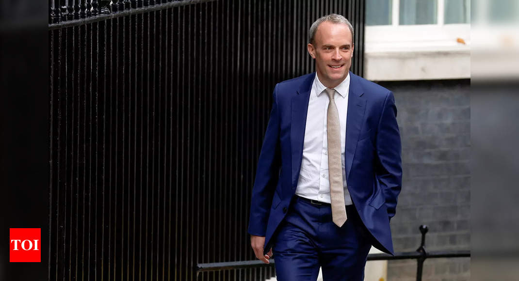 Dominic Raab Returns To Government As Deputy PM Under Rishi Sunak   Photo 