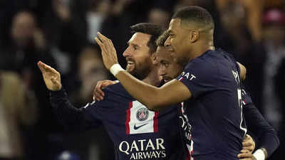 Champions League: Lionel Messi, Kylian Mbappe double up as PSG hit ...