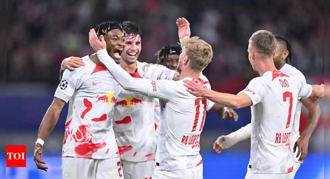 Champions League: Leipzig one step closer to knockout stage after 3-2 win over Real Madrid | Football News – Times of India