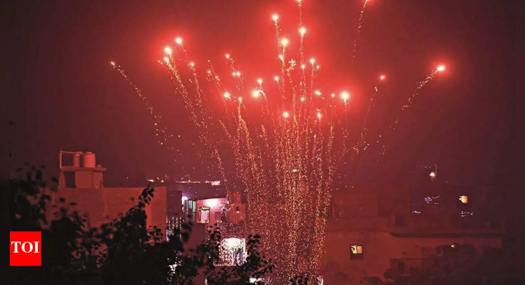 Festive Spark Singes The Air On Diwali Night | Ludhiana News - Times of ...