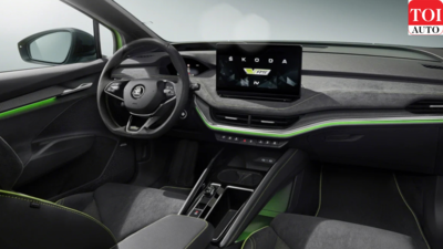 Skoda Enyaq iV vRS electric SUV revealed: 500 km range, 296 bhp