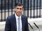 Rishi Sunak leaves the Conservative Party headquarters in London, Britain, on Oct. 24, 2022. (Photo by Stephen Cheung/Xinhua/IANS)