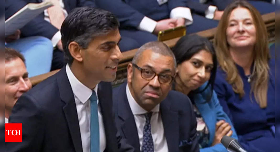 UK PM Rishi Sunak responds to opposition criticism over Braverman’s return as home secretary – Times of India