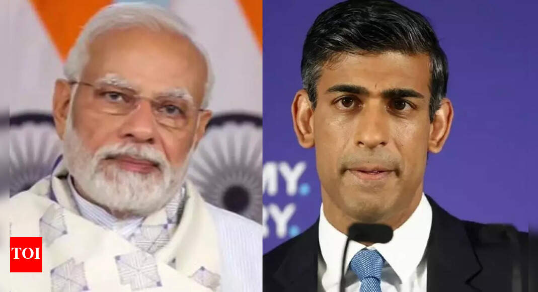 Live: PM Modi speaks with UK counterpart Sunak