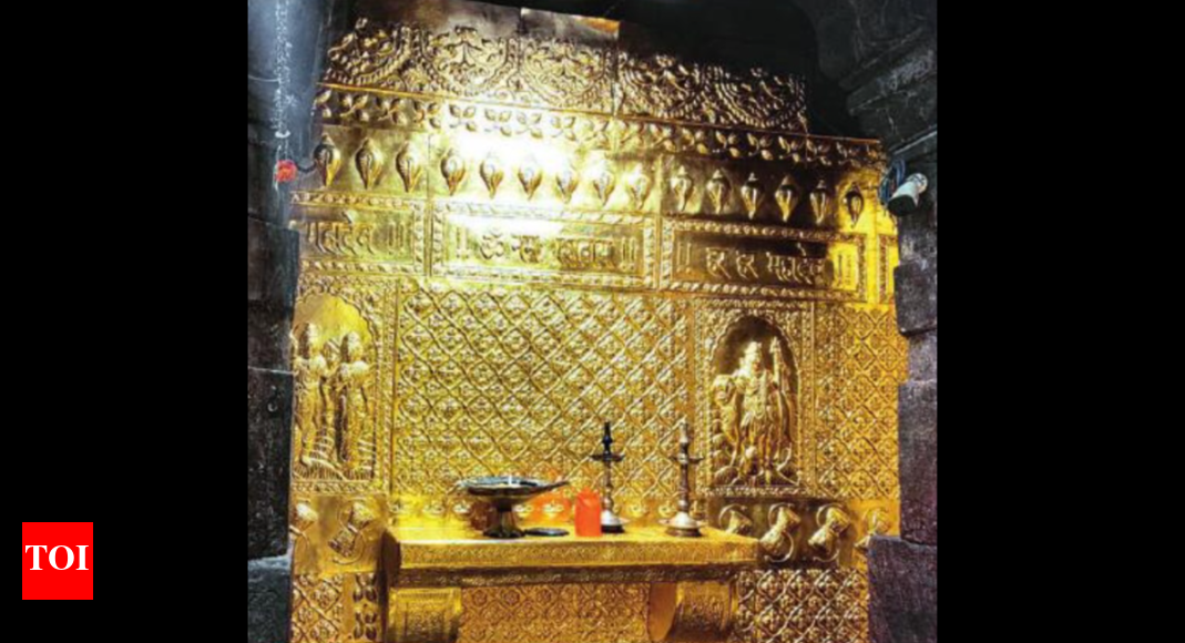 Kedar sanctum sanctorum now completely gold plated