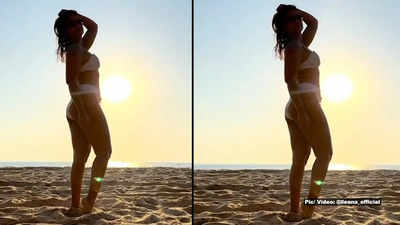 Ileana D'Cruz flaunts her perfect body in a white bikini, doles out beach goals