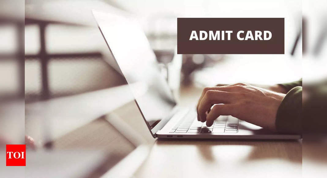 PFRDA Admit Card 2022: Download Admit Card for Grade A Officer Phase 1 online exam by 5th November – Times of India