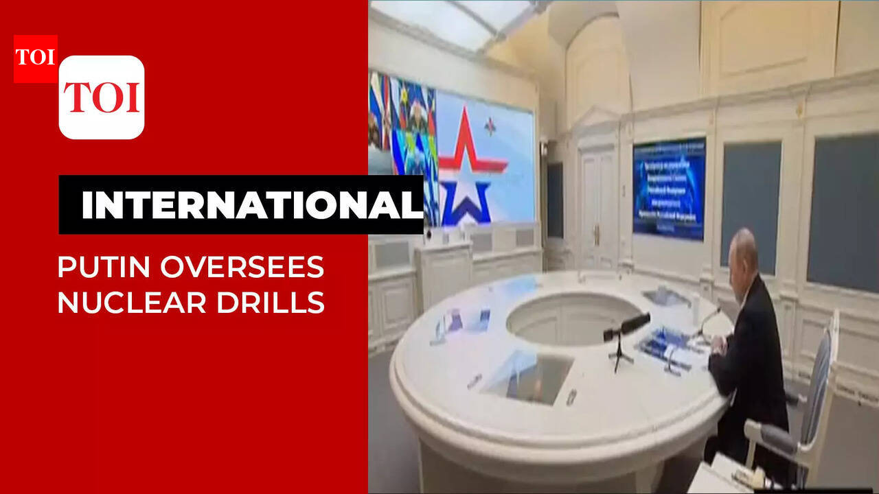 Putin oversees Russia's retaliatory nuclear strike drills: Tu-35 ...