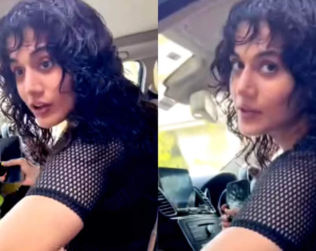 
'Aise Mat Karo': Taapsee Pannu gets annoyed with the paparazzi AGAIN; netizens call her ‘Dusri Jaya Bachchan’
