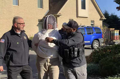 Woman charged with sending bee swarm on deputies at eviction