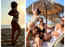 Ileana D’Cruz stuns in a red and white bikini as she holidays with friends on a beach – See photos