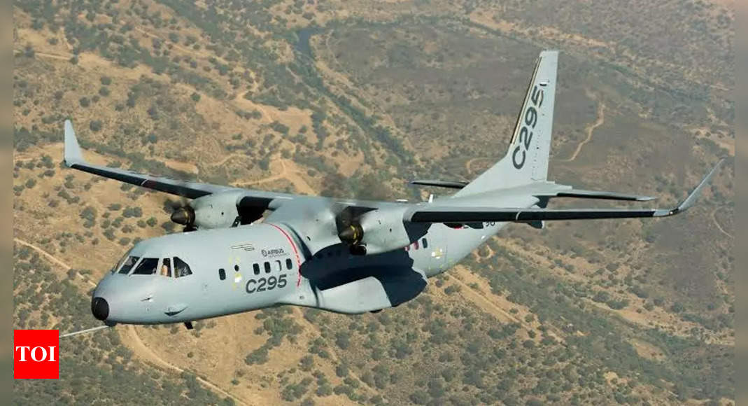 IAF to progressively induct C-295 tactical airlifters from next September onwards, with bulk of them to be produced in poll-bound Gujarat | India News – Times of India