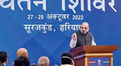 Centre, states must work together to fight ‘borderless’ crimes: Amit Shah