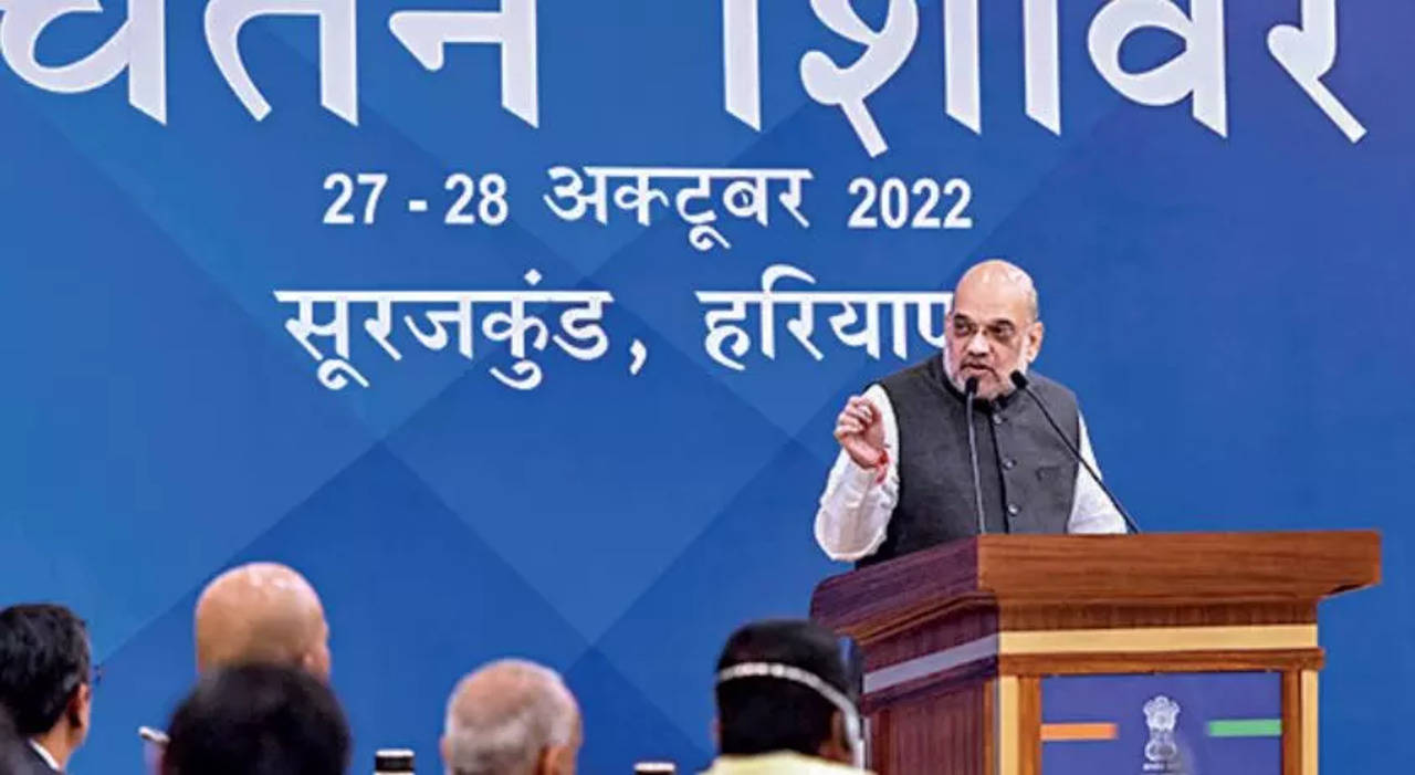 Centre, states must work together to fight borderless crimes Amit Shah India News