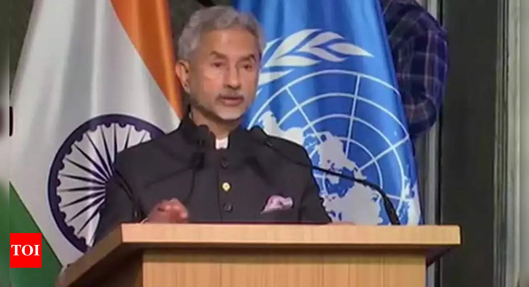 Key conspirators and planners of 26/11 attacks continue to remain protected and unpunished: Jaishankar | India News – Times of India