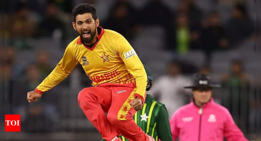 2022 T20 World Cup: Sikandar Raza – The man who ‘spun’ a famous win for Zimbabwe against Pakistan | Cricket News – Times of India