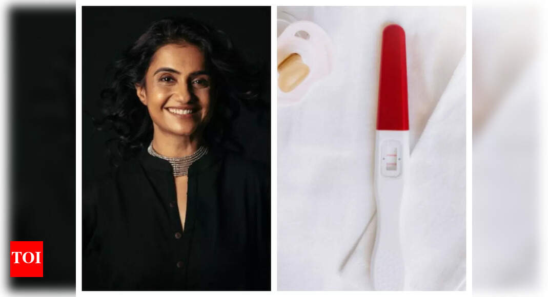 Amruta Subhash shares photo of pregnancy kit; fans congratulate star Marathi Movie News