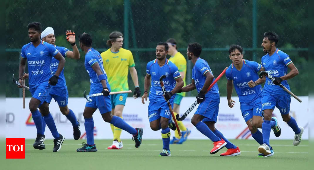India qualify for final in Sultan of Johor Cup hockey tournament | Hockey News – Times of India