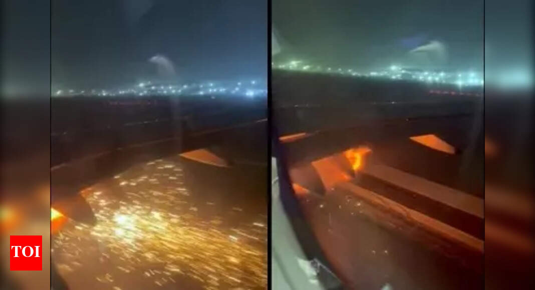 IndiGo fire scare: &lsquo;Engine fail warning came, fire extinguisher bottle discharged&rsquo;