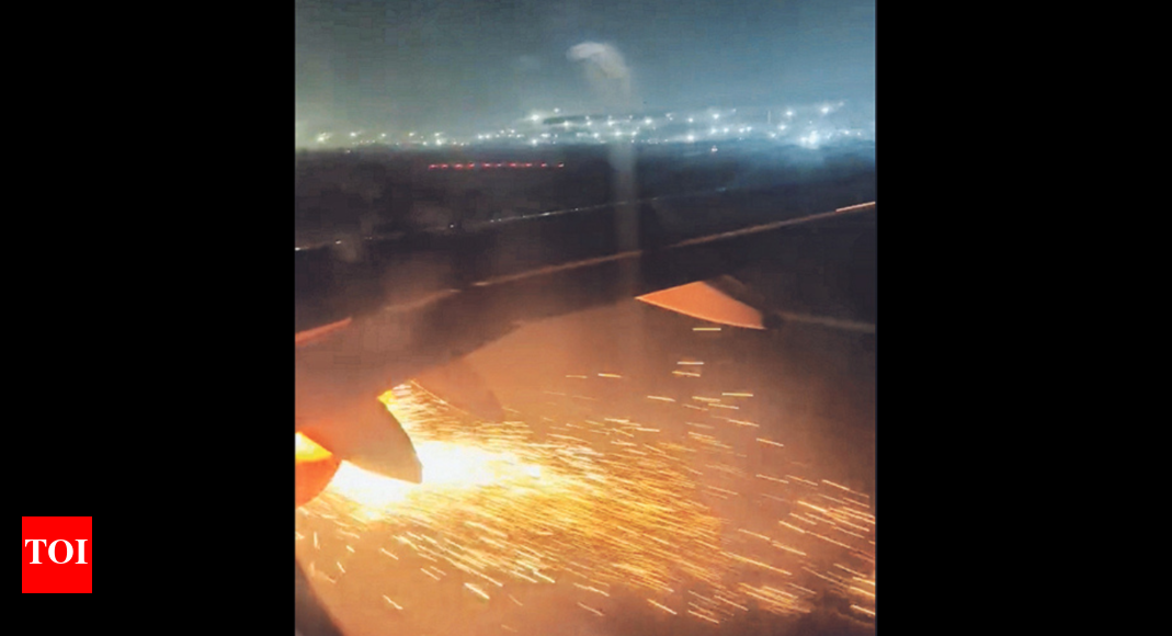 At Delhi airport, IndiGo flight’s engine ‘catches fire’, aborts takeoff ...