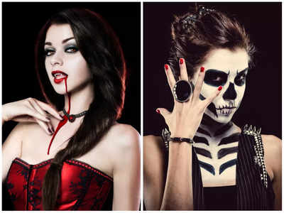 Halloween make-up: Vampire bride or sugar skull, what's your fave look?