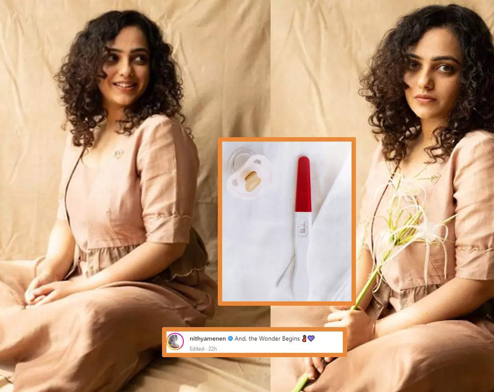 
Is Nithya Menen pregnant? Netizen asks ‘Who is your husband?’ as she shares photo of a positive pregnancy test

