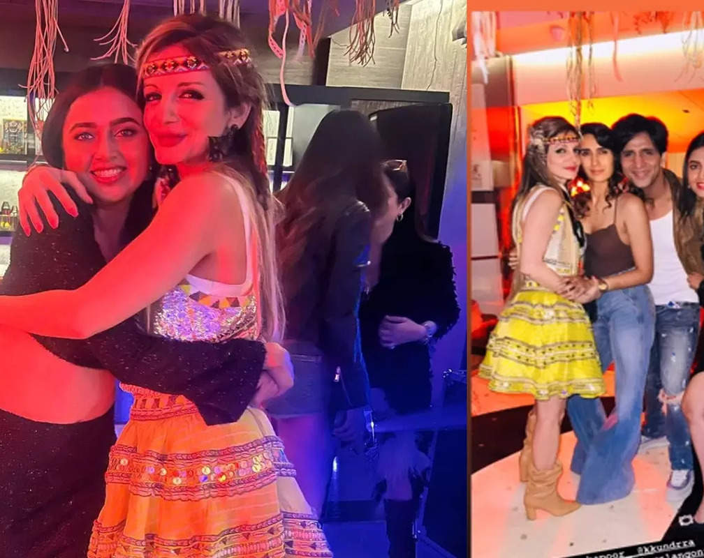 
Tejasswi Prakash calls Sussanne Khan her 'soul sister' as she drops pictures from the latter's birthday bash
