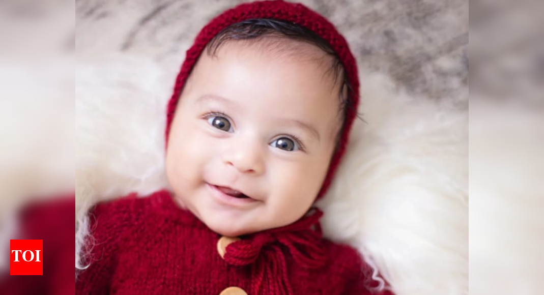 Dimpy Ganguly reveals the face of her baby boy Rishaan Ganguly Roy ...