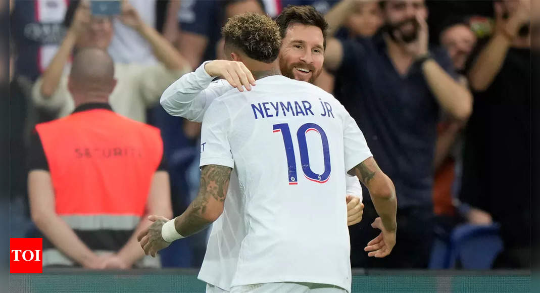 Messi inspires PSG to 4-3 win over Troyes | Football News – Times of India