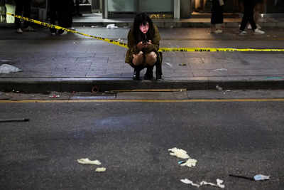 Scenes of horror in Seoul after Halloween stampede