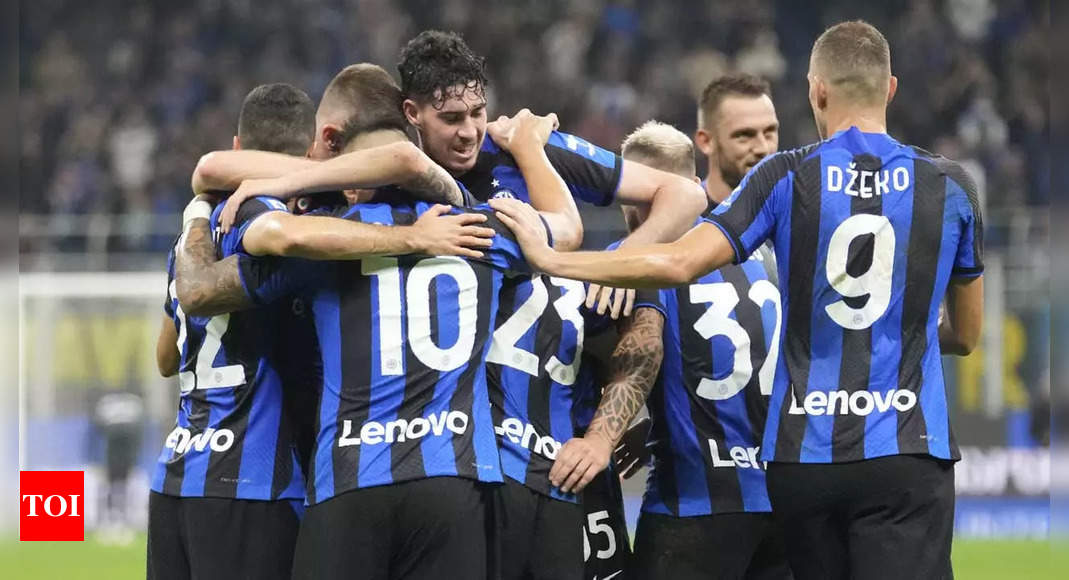 Inter Milan cruise to 3-0 home win against Sampdoria | Football News – Times of India